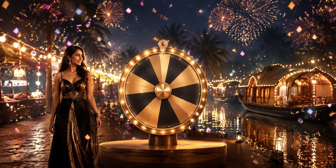 Live roulette table with dealer at Kerala backwaters casino